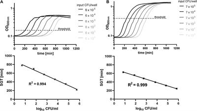 Adaptation of the Start-Growth-Time Method for High-Throughput Biofilm Quantification